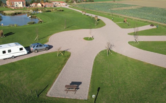 Touring Caravan Pitches at Mill Farm Leisure Near Skegness
